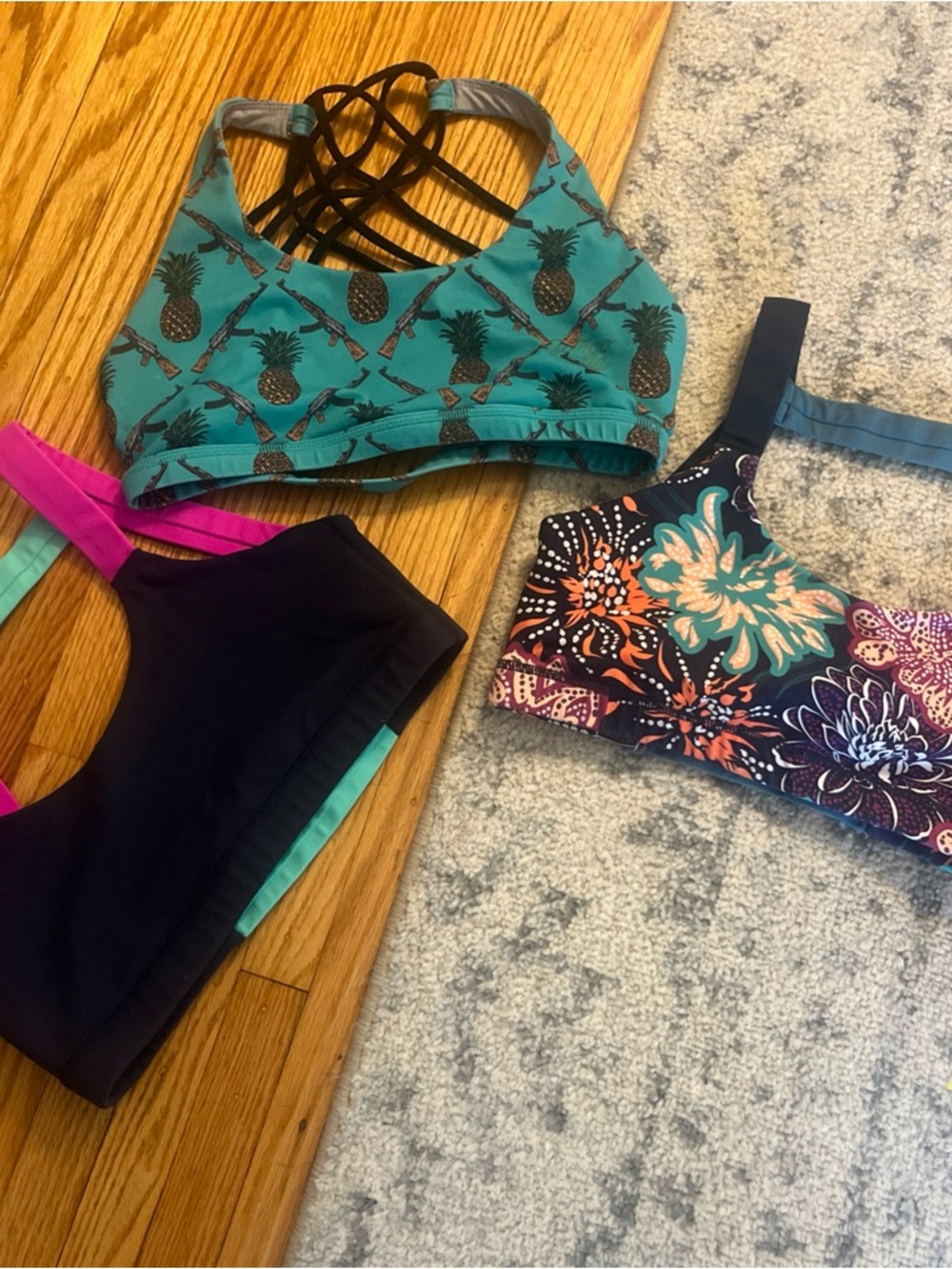 Born PrimSet of 3 Women's Sports Bras - size small Bundle 3/$65